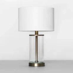 Fillable Accent With USB Table Lamp Brass - Threshold™ -Threshold GUEST 028677c1 8e8e 411c 9170 eb15b6148fd1