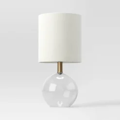 Glass Sphere Mini Table Lamp Clear - Threshold™ -Threshold GUEST 039d6f8a 2b62 4144 b98e fd68fe066dda