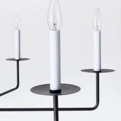 6-Light Hammered Metal Chandelier Black - Threshold™ Designed With Studio McGee -Threshold GUEST 0d158f37 5c4c 4a8a a5b6 f4edfa424972