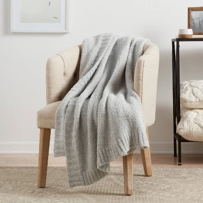 Cozy Knit Throw Blanket - Threshold™ 6 Cozy Knit Throw Blanket - Threshold™ - Image 6