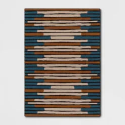 Striped Area Rug Turquoise/Yellow - Threshold™ 9 Striped Area Rug Turquoise/Yellow - Threshold™ -Threshold GUEST 1285ec14 7240 47e7 bf2e 2ce133f995b4
