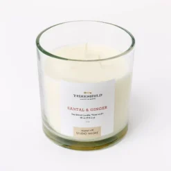 Clear Glass Santal & Ginger Candle White - Threshold™ Designed With Studio McGee -Threshold GUEST 133d9fdf 67f9 454f bb07 36d647d7b08b