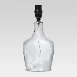 Artisan Glass Jug Small Lamp Base Clear - Threshold™