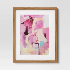 (Set Of 2) 16" X 20" Painterly Collage Framed Wall Canvases - Threshold™ -Threshold GUEST 1937b541 47f8 4505 9623 920995cf89a2