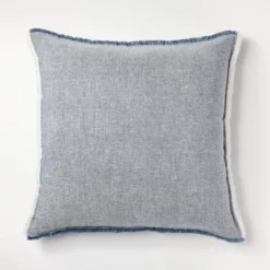 Oversized Reversible Linen Square Throw Pillow With Frayed Edges - Threshold™ Designed With Studio McGee 12 Oversized Reversible Linen Square Throw Pillow With Frayed Edges - Threshold™ Designed With Studio McGee -Threshold GUEST 203bd06b aca7 4221 8c6f 8e72bb86ebc1