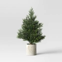Artificial Plant Shimmer Pine Tree - Threshold™ -Threshold GUEST 26093034 971a 4781 98b8 f737fe45460c