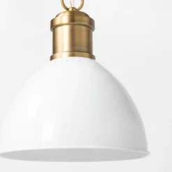 Metal Dome Pendant - Threshold™ Designed With Studio McGee -Threshold GUEST 262efb16 6bfd 41a8 9fc9 df4418d4be63