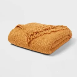 Fringed Boucle Bed Throw - Threshold™ -Threshold GUEST 2cad3840 a572 4c6e a1cb 78da7db8d70a