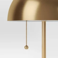 Dome Table Lamp With Acrylic Base Brass - Threshold™ -Threshold GUEST 2f05362a fcee 4044 9a80 108ea02ee7e7