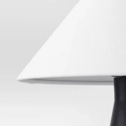 Ceramic Table Lamp With Tapered Shade Black (Includes LED Light Bulb) - Threshold™ 5 Ceramic Table Lamp With Tapered Shade Black (Includes LED Light Bulb) - Threshold™ -Threshold GUEST 2f5353b0 5f4d 45e5 8276 0f240a50e418