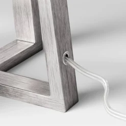 Brushed Linear Large Lamp Base Silver - Threshold™ -Threshold GUEST 3e3a1e66 c48f 4459 a921 1a6887f4340d