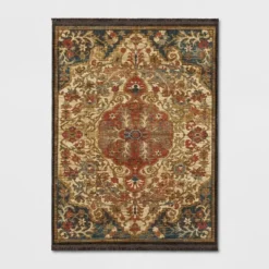 Floral Woven Medallion Persian Rug - Threshold™ -Threshold GUEST 3eb86cbc 044a 4e0d ad92 c20f1928d94e