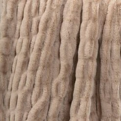 50"x60" Ruched Faux Rabbit Fur Throw Blanket - Threshold™ -Threshold GUEST 3f62c86c 757a 44f4 9c52 d729deae78d8