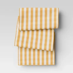 Cotton Gingham Check Table Runner Yellow - Threshold™ -Threshold GUEST 42864719 c87f 4be7 97d0 c2420eb95779