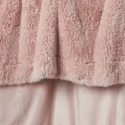 Long Faux Fur Throw Blanket Blush - Threshold™ -Threshold GUEST 4f2e51f9 2e4d 48c7 8b03 605c786762fc