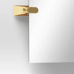 20" X 30" Frameless Rectangular Pivot Mirror Brass - Threshold™ 5 20" X 30" Frameless Rectangular Pivot Mirror Brass - Threshold™ -Threshold GUEST 58f6ca99 a485 4991 9dd4 84b2eb521be6