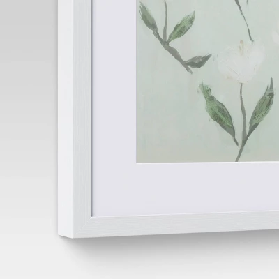 (Set Of 2) 16" X 20" Loose Floral Framed Wall Art - Threshold™ 5 (Set Of 2) 16" X 20" Loose Floral Framed Wall Art - Threshold™ - Image 5