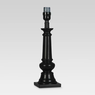 Column Small Lamp Base Black - Threshold 3 Column Small Lamp Base Black - Threshold - Image 3