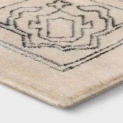 Plush Persian Style Area Rug Cream - Threshold™ -Threshold GUEST 6e2f3d66 7d6d 442b 8eda c6a2903f2a16