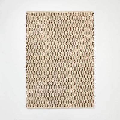 Checkered Stripe Rug Brown - Threshold™ Designed With Studio McGee 5 Checkered Stripe Rug Brown - Threshold™ Designed With Studio McGee - Image 5