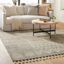 Threshold 17 7'x10' Westlake Placed Persian Style Rug Tan - Threshold™ Designed With Studio McGee