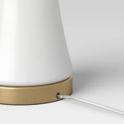 Small Opal Glass Lamp Base White - Threshold™ 7 Small Opal Glass Lamp Base White - Threshold™ -Threshold GUEST 7a90fe9a 5b7d 4cbe 9a29 a52c5a30274a