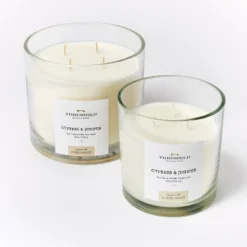 Clear Glass Cypress & Juniper Candle White - Threshold™ Designed With Studio McGee 7 Clear Glass Cypress & Juniper Candle White - Threshold™ Designed With Studio McGee -Threshold GUEST 7d898c39 8a13 4ddb bd04 1def94ae2a46