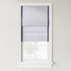1pc Light Filtering Cordless Linen Blend Roman Window Shade Gray - Threshold™ -Threshold GUEST 7ef26069 79ec 42d1 b7aa 5f41e81b7ebd