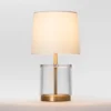 Modern Acrylic Accent Lamp Brass - Threshold™