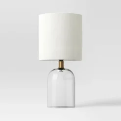 Glass Cylinder Mini Table Lamp With Open Base Clear - Threshold™ 7 Glass Cylinder Mini Table Lamp With Open Base Clear - Threshold™ -Threshold GUEST 857dae5c 7594 4a2a a16e 4e68dee8179e