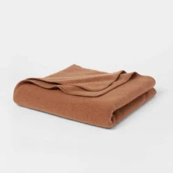 60"x80" Ribbed Faux Wool Bed Throw Blanket - Threshold™ -Threshold GUEST 86d4af80 aed7 416c 8c2d 325b2511903d