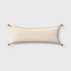 Oversized Gather Embroidered Lumbar Throw Pillow Cream - Threshold™ 7 Oversized Gather Embroidered Lumbar Throw Pillow Cream - Threshold™ -Threshold GUEST 8d45d369 a257 477a 82dc 674649b2ab2f