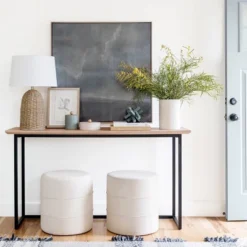 Laurelhurst Indoor/Outdoor Plaid Rug Black/White - Threshold™ Designed With Studio McGee -Threshold GUEST 8f524f1b 9261 45dd 995b 3871a73c6e14 1