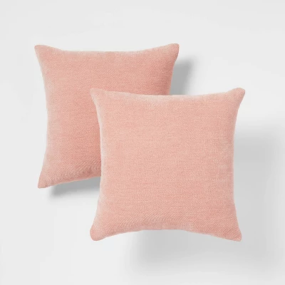 2pk Chenille Square Throw Pillows - Threshold™ 9 2pk Chenille Square Throw Pillows - Threshold™ - Image 9