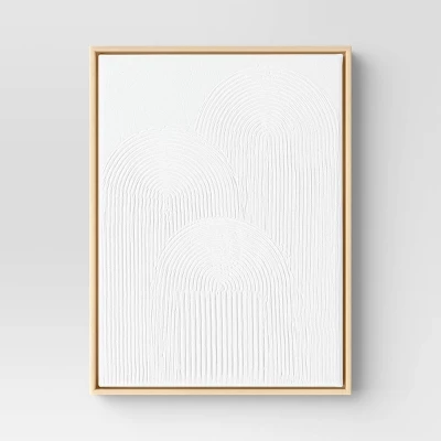 (Set Of 2) 12" X 16" Rainbow Arches Framed Embellished Canvas Set - Threshold™ 2 (Set Of 2) 12" X 16" Rainbow Arches Framed Embellished Canvas Set - Threshold™ - Image 2