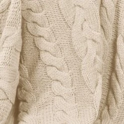 Chunky Cable Knit Reversible Throw Blanket - Threshold™ -Threshold GUEST 998927d2 37c4 469f 8ba3 f3087b5b7325