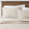 Herringbone Flannel Sham Beige - Threshold™