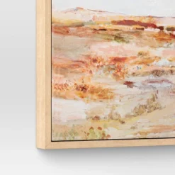 16" X 20" Warm Colors Landscape Framed Canvas Natural - Threshold™ 5 16" X 20" Warm Colors Landscape Framed Canvas Natural - Threshold™ -Threshold GUEST a393d8a0 673a 4e8d 9f4d 4df580ce4d10