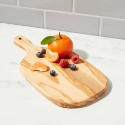 11" X 5" Olivewood Small Serving Board - Threshold™