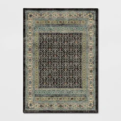 Distressed Geometric Tufted Area Rug Green - Threshold™ -Threshold GUEST ac2e2a72 b0f8 400b a4d8 135964324c89