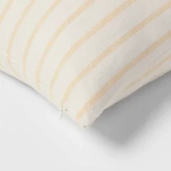 Oversized Cotton Striped Square Throw Pillow - Threshold™ -Threshold GUEST b239138f 2c0c 4998 9528 7572044d3fad