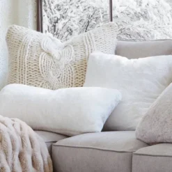 50"x60" Ruched Faux Rabbit Fur Throw Blanket - Threshold™ -Threshold GUEST b29ec717 0450 43ed a746 fbc4a787692a