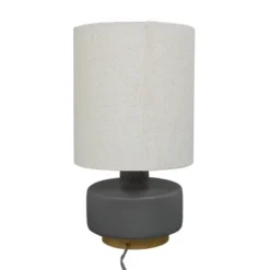 Ceramic Table Lamp With Wood Base - Threshold™ -Threshold GUEST b34d4fda 8931 4b8c b2a6 7dbb1d7f2cf3