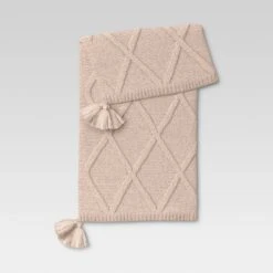 Chunky Diamond Knit Throw Blanket - Threshold™ -Threshold GUEST b3f8f727 c656 4fec 8cb7 b90a8ac19f43