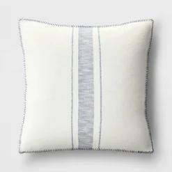 Oversized Placed Striped Square Throw Pillow - Threshold™ 12 Oversized Placed Striped Square Throw Pillow - Threshold™ -Threshold GUEST b73cc5c6 e43c 4fa5 841d f3be68dfc4ae