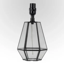 Small Terrarium Table Lamp Base Black - Threshold™ -Threshold GUEST b7cb6441 4f23 40e4 9963 7f62c37904a9