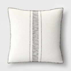 Oversized Placed Striped Square Throw Pillow - Threshold™ 11 Oversized Placed Striped Square Throw Pillow - Threshold™ -Threshold GUEST c66db2e9 a928 40d0 937e 3fed7fbab407