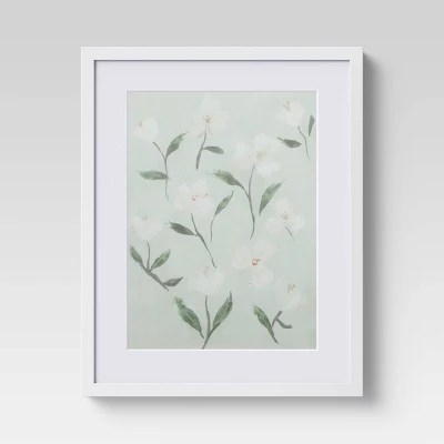 (Set Of 2) 16" X 20" Loose Floral Framed Wall Art - Threshold™ 3 (Set Of 2) 16" X 20" Loose Floral Framed Wall Art - Threshold™ - Image 3