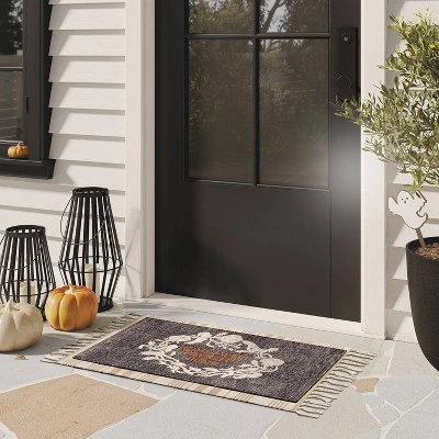 1'8"x2'10" Washable 'Home Sweet Haunted Home' Accent Rug - Threshold™ 1 1'8"x2'10" Washable 'Home Sweet Haunted Home' Accent Rug - Threshold™