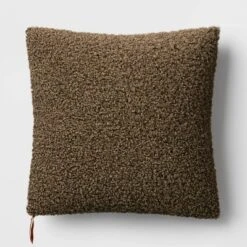 Oversized Teddy Boucle Toss Square Throw Pillow - Threshold™ -Threshold GUEST d3e2603e 0b3b 4bea 9a8f ad7a4f8b75da